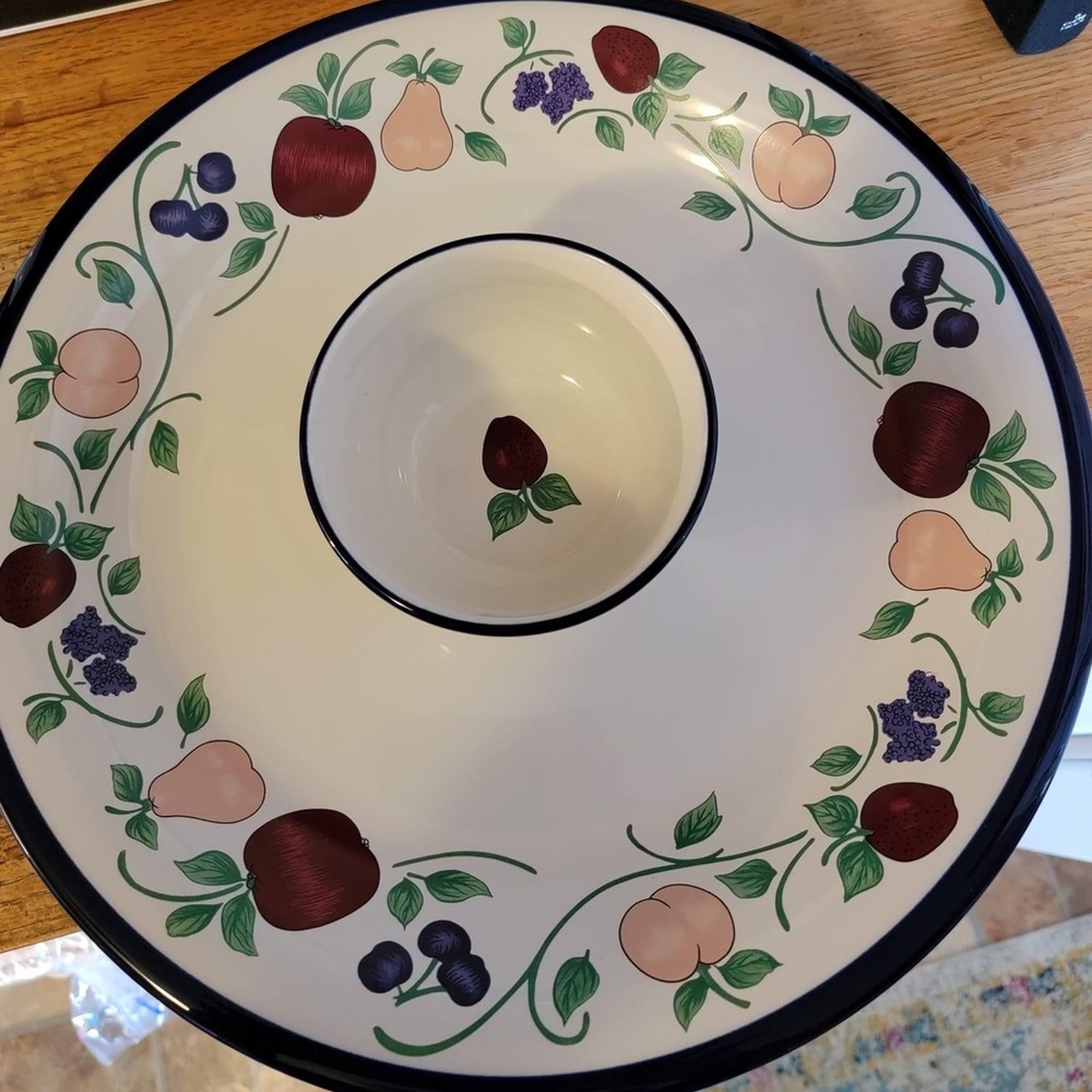 Princess House fruit tray